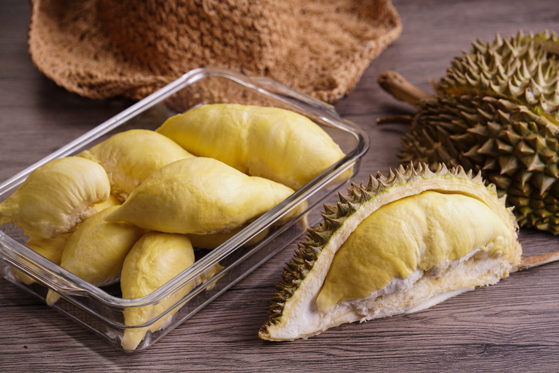 How many calories are there in a durian?