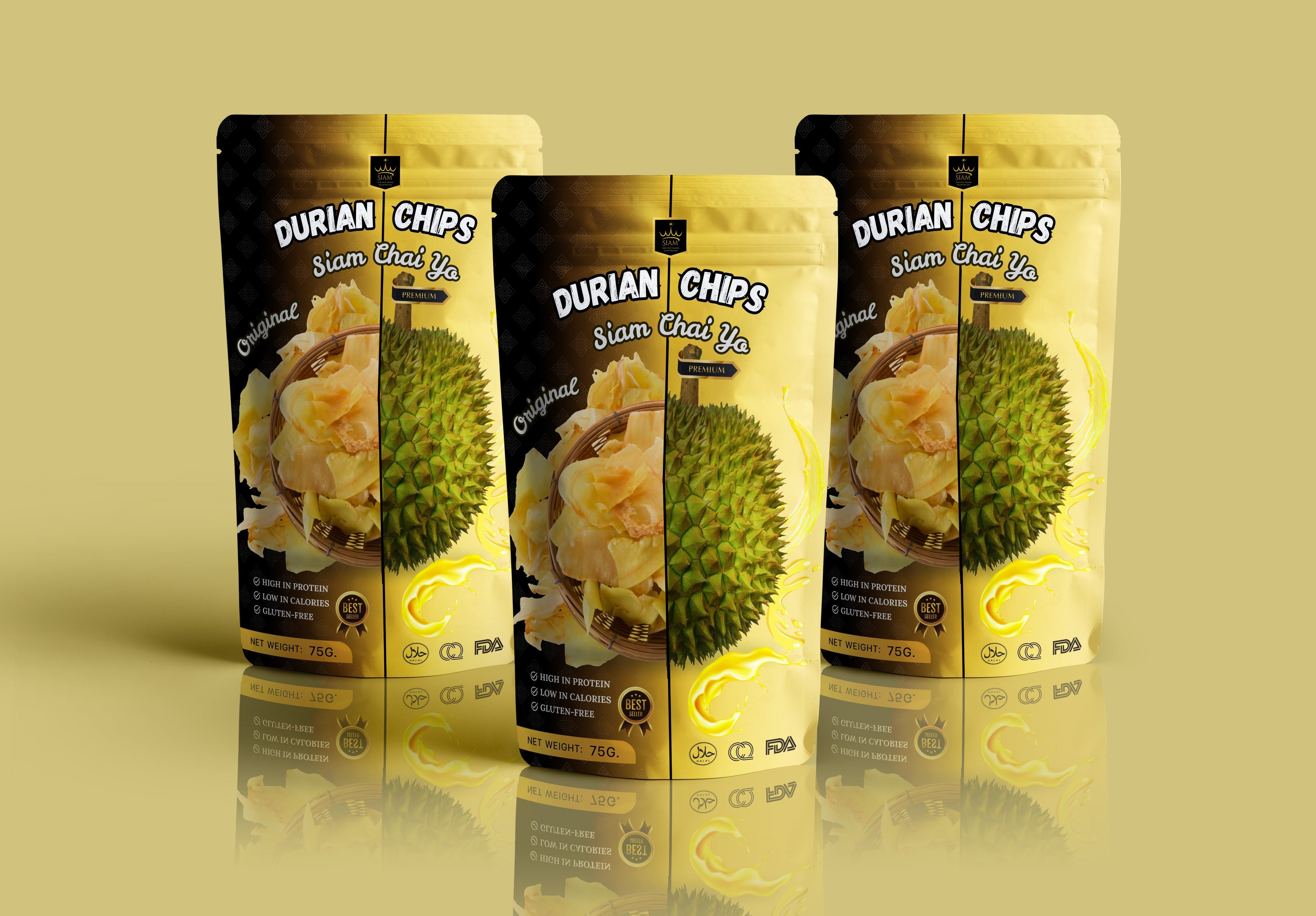 crispy durian