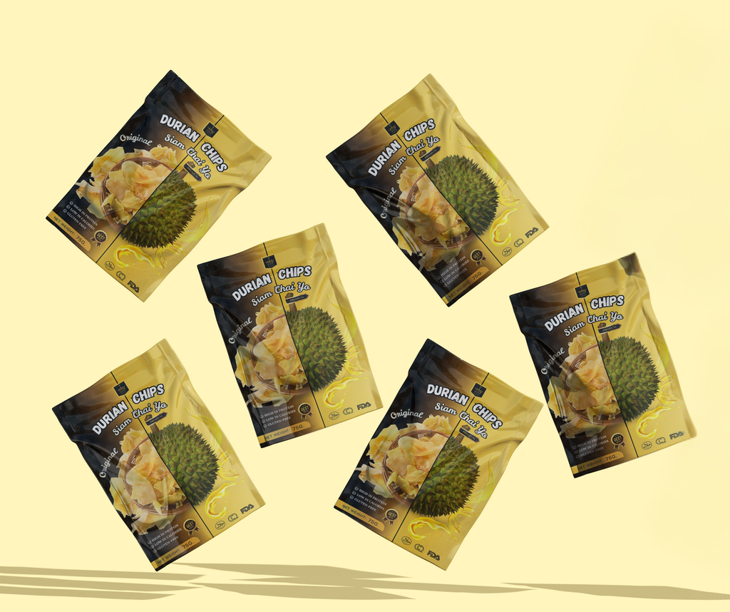 Siam Chaiyo Crispy Fried Durian 6 bag