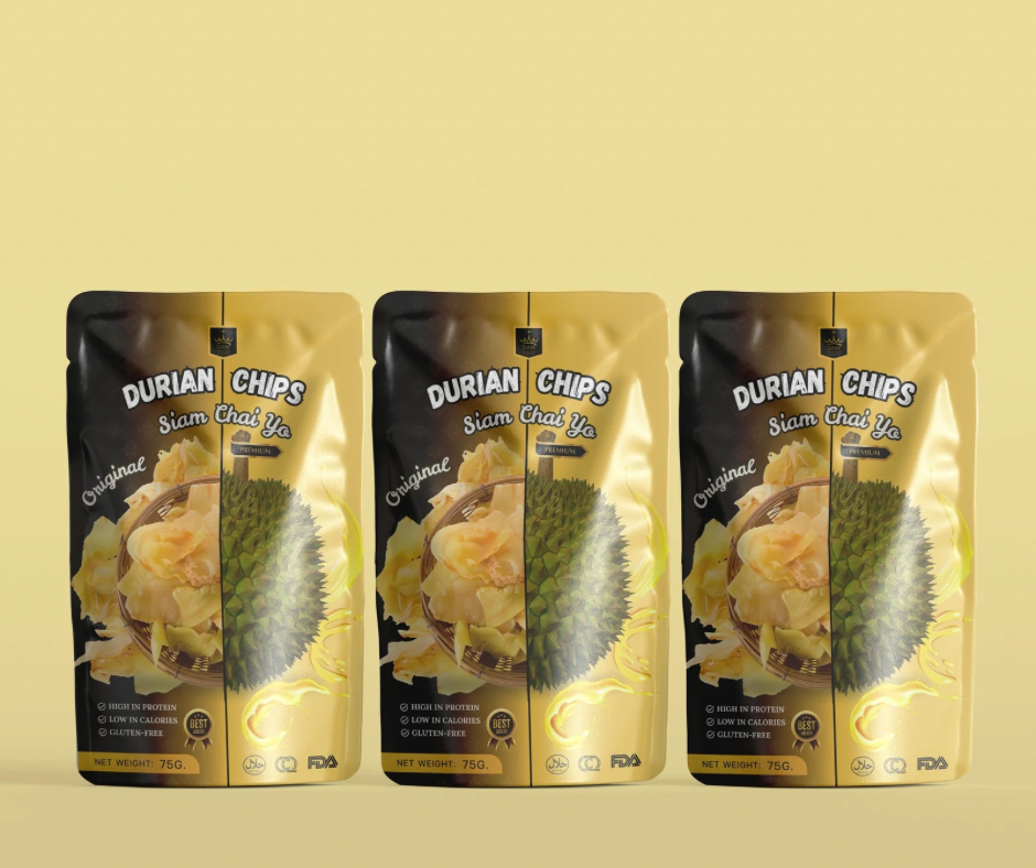 Siam Chaiyo Crispy Fried Durian 3 bag