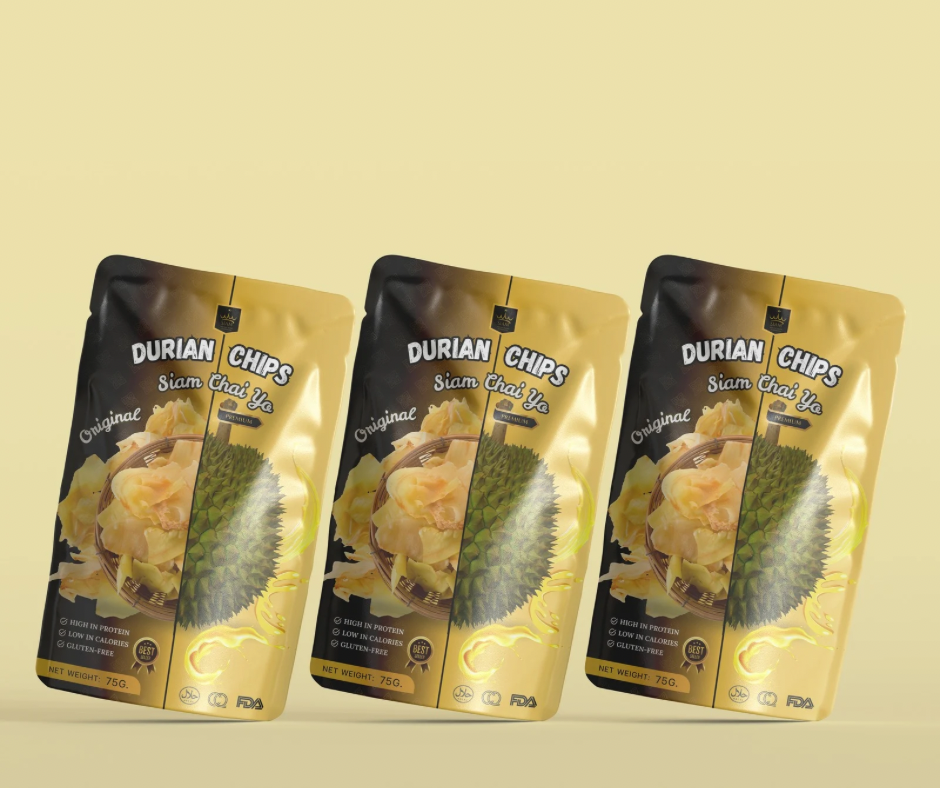 Siam Chaiyo Crispy Fried Durian 3 bag