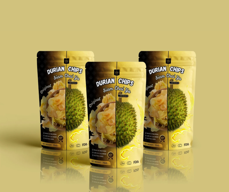 Siam Chaiyo Crispy Fried Durian 3 bag