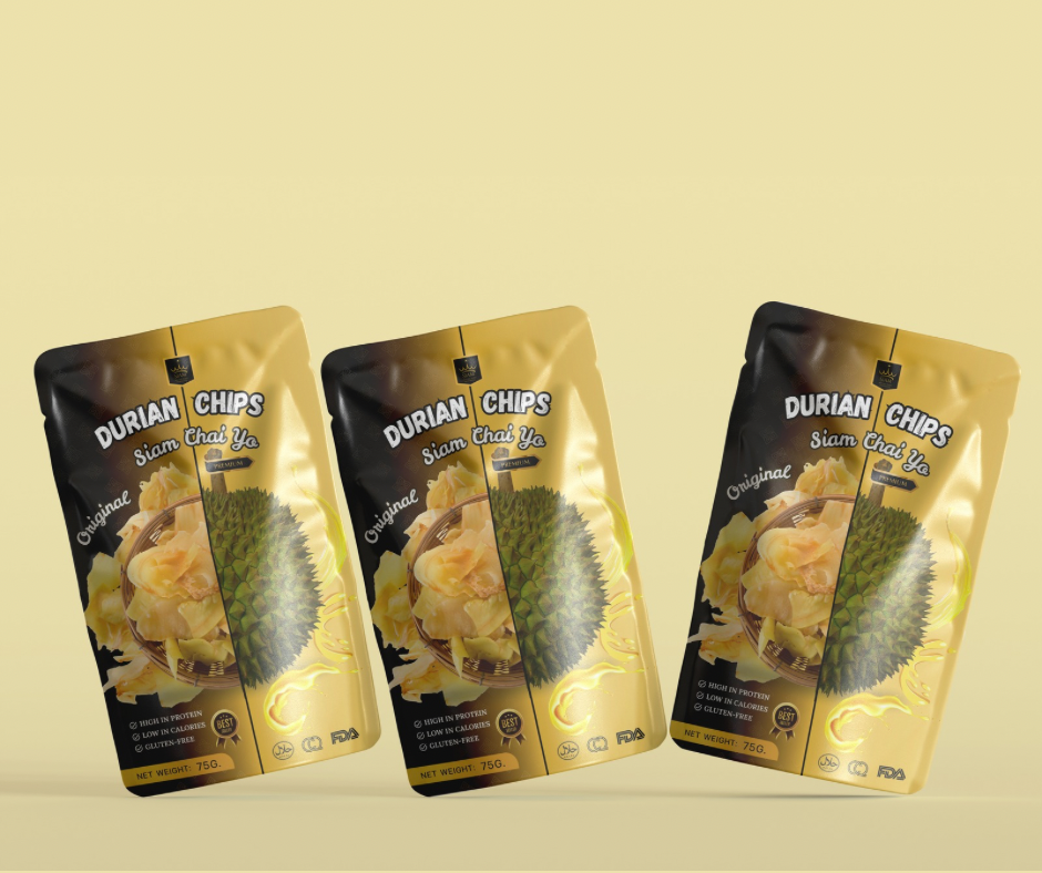 Siam Chaiyo Crispy Fried Durian 3 bag