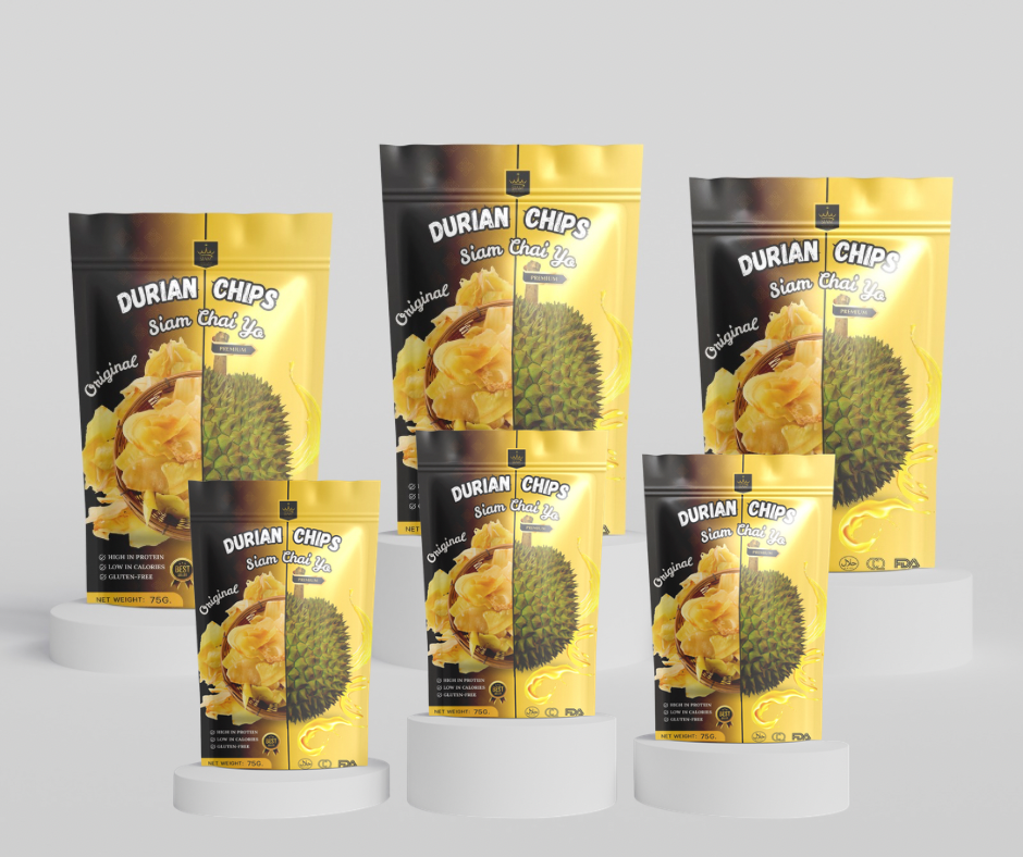 Siam Chaiyo Crispy Fried Durian 6 bag